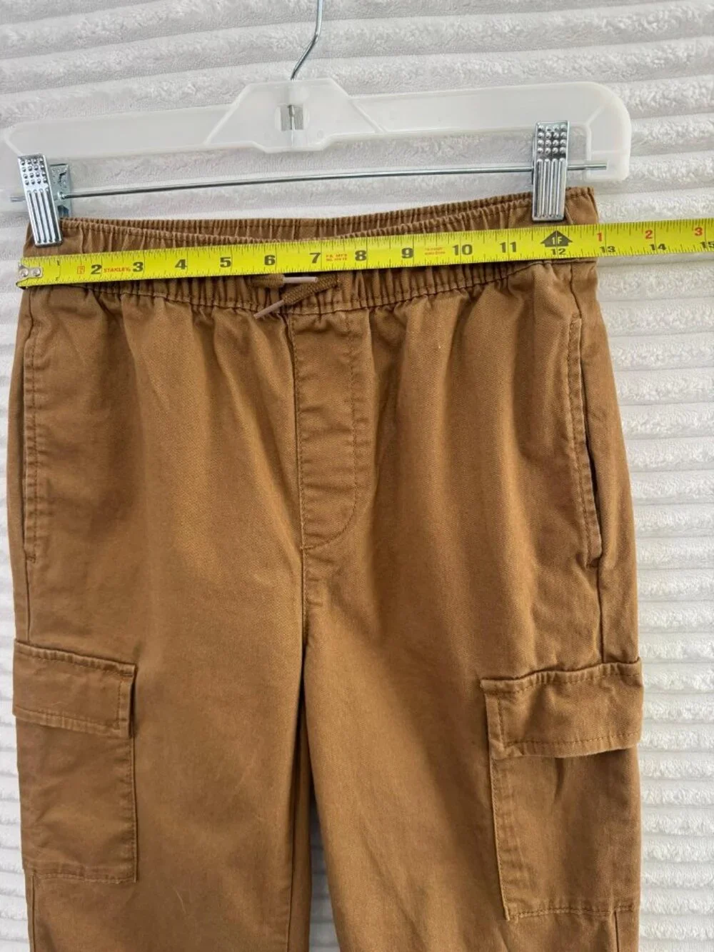GAP Cargo Pants Kids Size 12 XL Khaki Woven Cargo, Utility Jogger 2 Piece Bundle